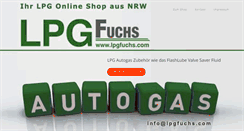 Desktop Screenshot of lpgfuchs.com